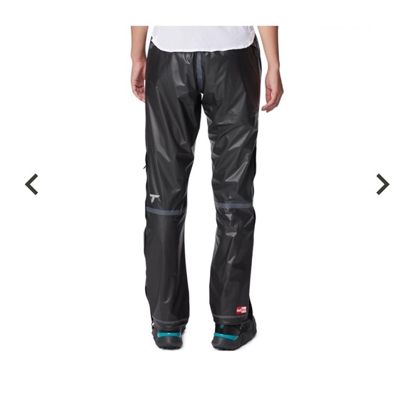 Columbia Titanium Women’s OutDry Extreme Wyldwood Rain Pants Black NWT size 3XL - Picture 2 of 16